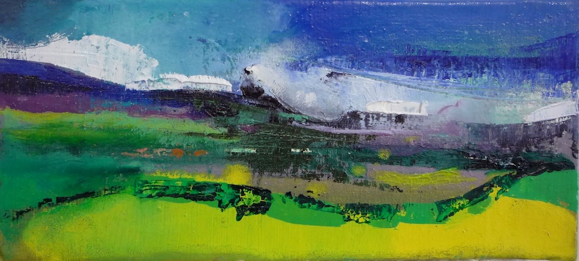 'Wind Over The Hills' by artist Rowena Comrie